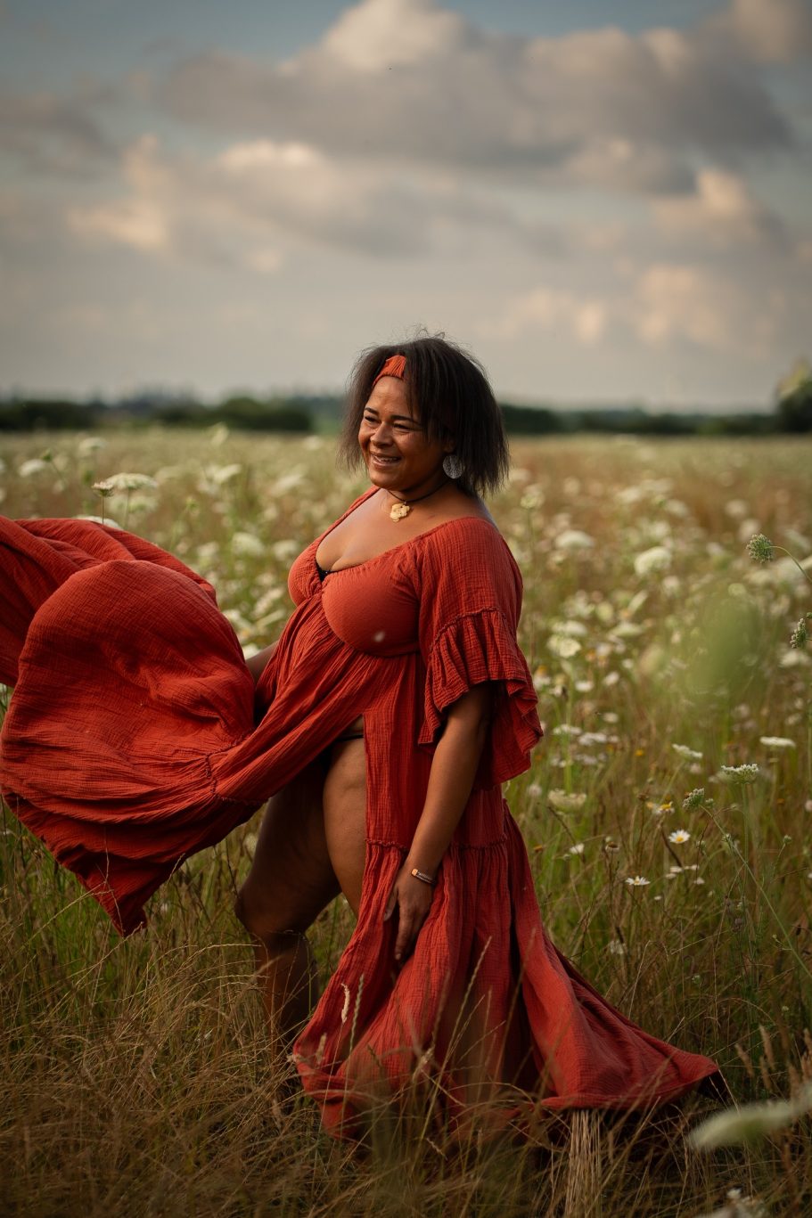Fotoshooting draußen Eifel