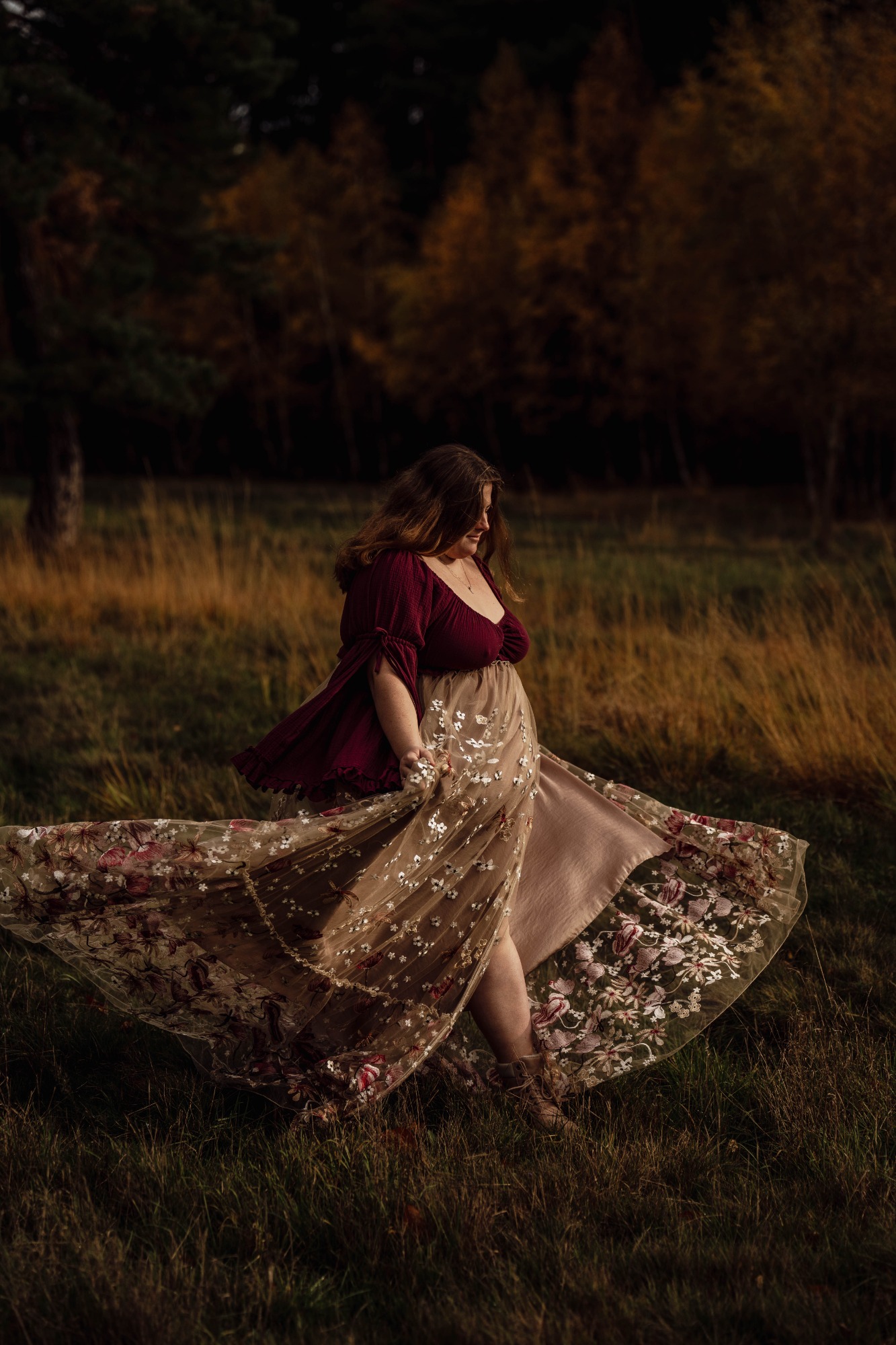 Fotoshooting draußen